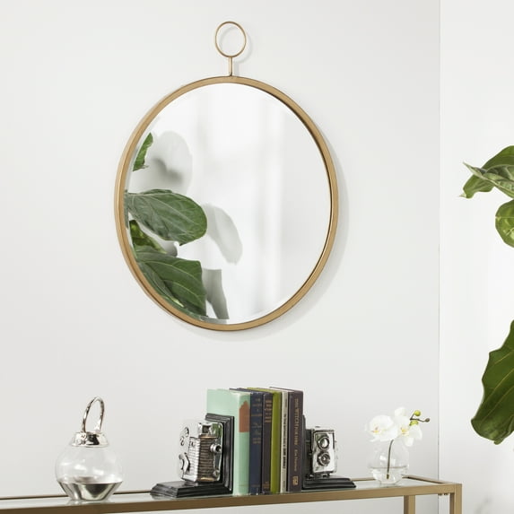 SEI Furniture Lorena Wall Mirror in Antique Bronze