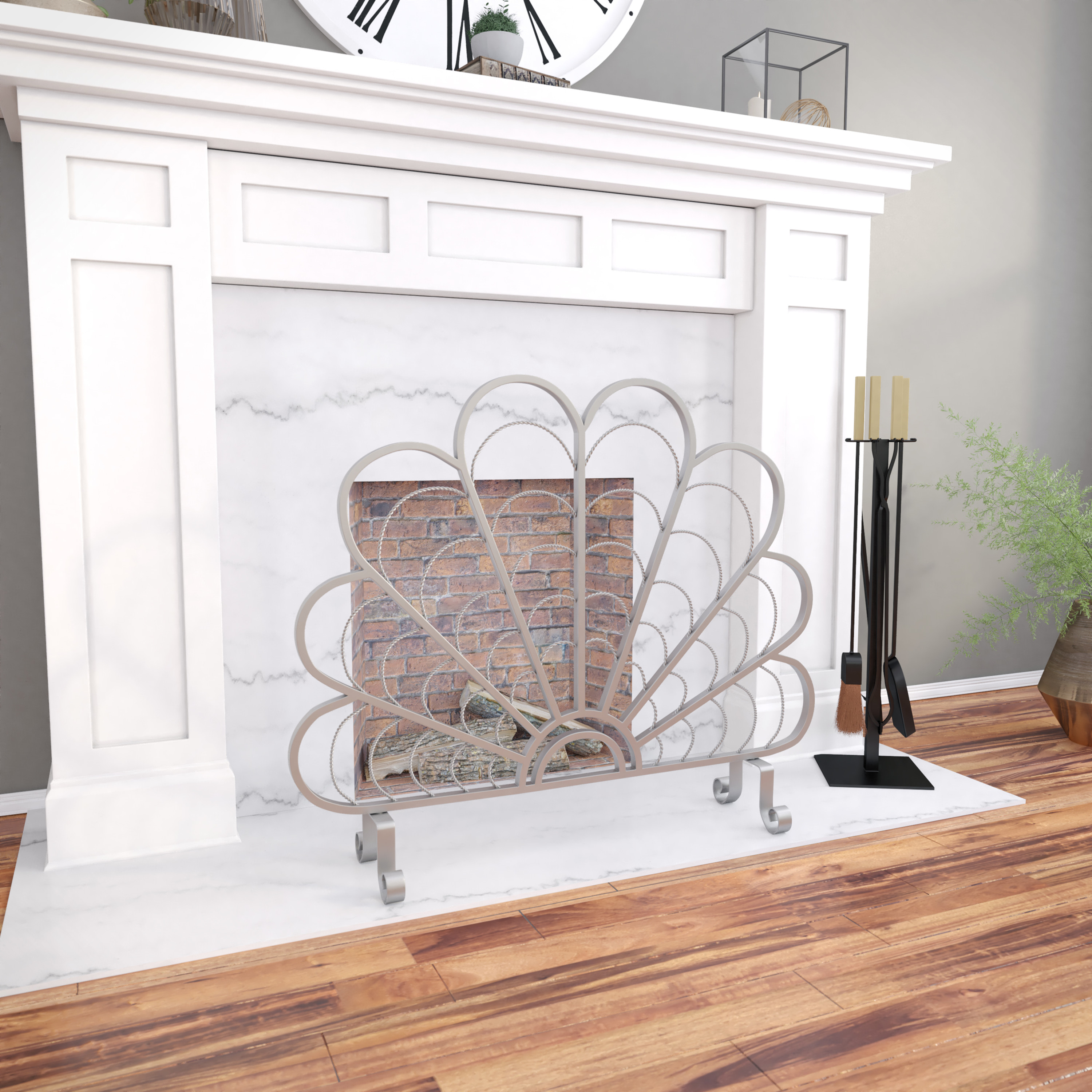 decorative fireplace screens