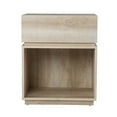 thumbnail image 1 of SEI Furniture Mortayne Wooden Charging Side Table in White Washed Oak, 1 of 6