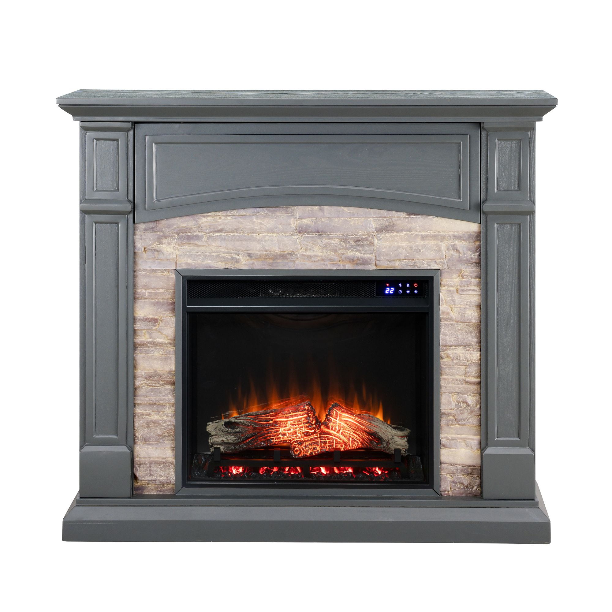 Southern Enterprises Seneca Electric Media Fireplace