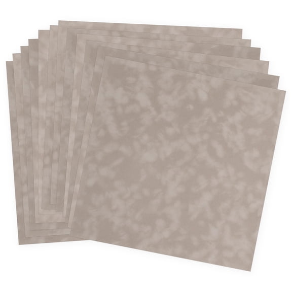 SEI Velvet Paper 12 inch x 12 inch, 12 Sheets, Mushroom