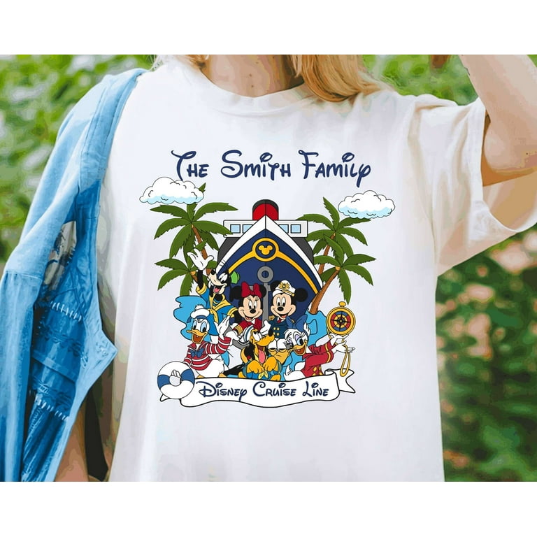 SEIKEMS Custom Name Disney Family Cruise Shirt Disney Cruise