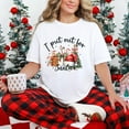 thumbnail image 1 of SEIKEMS Funny Christmas Graphic Tee: I Put Out for Santa - Unisex Bella, 1 of 4