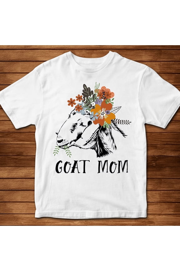 Goat Mom Herd Livestock Animal Farmer Mother Family Farm Tshirt