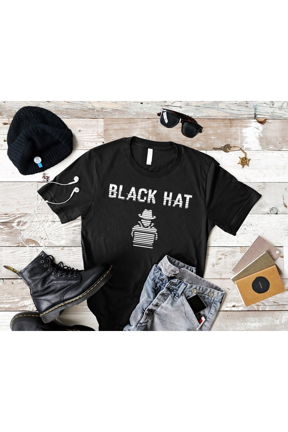 Hacker Shirt, Cool Black Hat Hacking Tshirt, Cybersecurity Expert, Cyber hacker, Dark web, hactivist t-shirt, Online Internet Security Tee