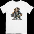 thumbnail image 1 of SEIKEMS Hip Hop Teddy Bear Boombox T-Shirt - Retro 80s Streetwear Graphic Tee, 1 of 4