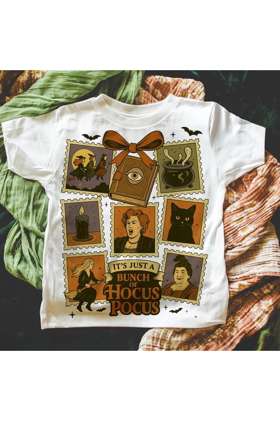 Hocus Pocus , Halloween Shirt Designs,Vintage Halloween , Halloween ,Sanderson Sisters It's Just a Bunch of, Spooky Season
