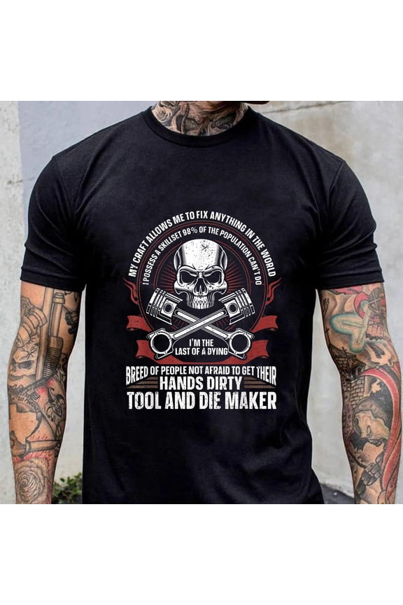 Machinist T-Shirt - Machinist Art - Gift For Machinist - Machining Machinist Tool and Die Maker T-Shirt