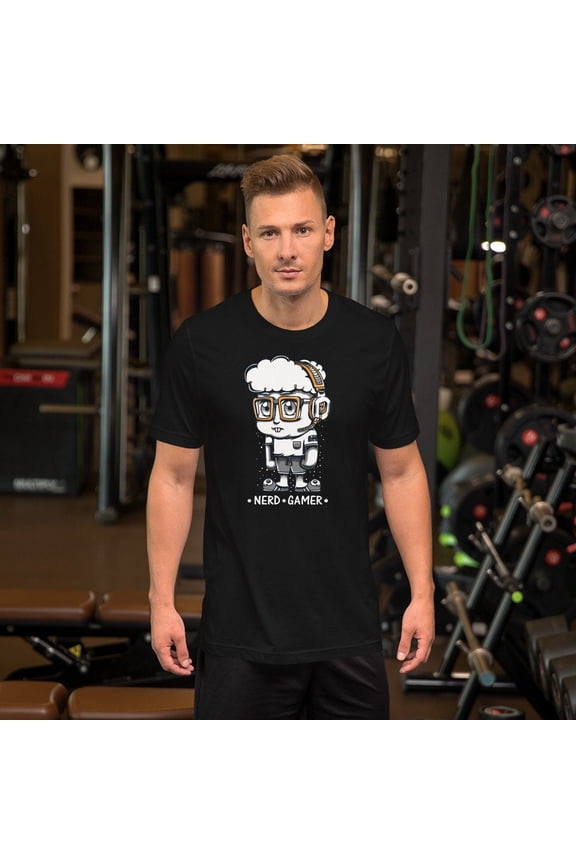 Nerd Gamer, Cool Gamer T Shirt, Tee Shirt, Gamer Clothing, Gamer Apparel, Gamer, Gamer Style, Funny T Shirt, Fun Clothing