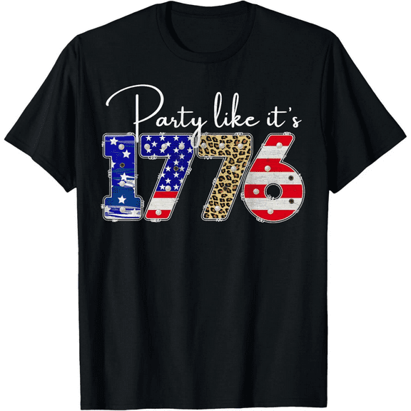 SEIKEMS Party Like It Is 1776 Funny July 4th Party Like It Is 1776 T-Shirt Hoodie