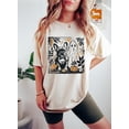 thumbnail image 1 of SEIKEMS Retro Halloween Ghost Shirt: Spooky Dog Mom Sweatshirt, 1 of 4