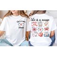 thumbnail image 1 of SEIKEMS She Is A Nurse T-shirt, Custom Nurse Shirt, Nurse Week Tee, Nurse Life Shirt, Nurse Graduation Shirt, Health Care Shirt, Nursing School Tee, 1 of 4