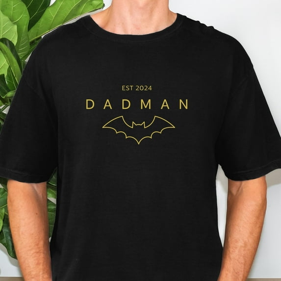 SEIKEMS T-shirt Dadman, Personalized Father's Day Gift, Personal Father's Day Gift Ideas, Him Gift, Father Birthday Gift, Dad Son Daughter Gift