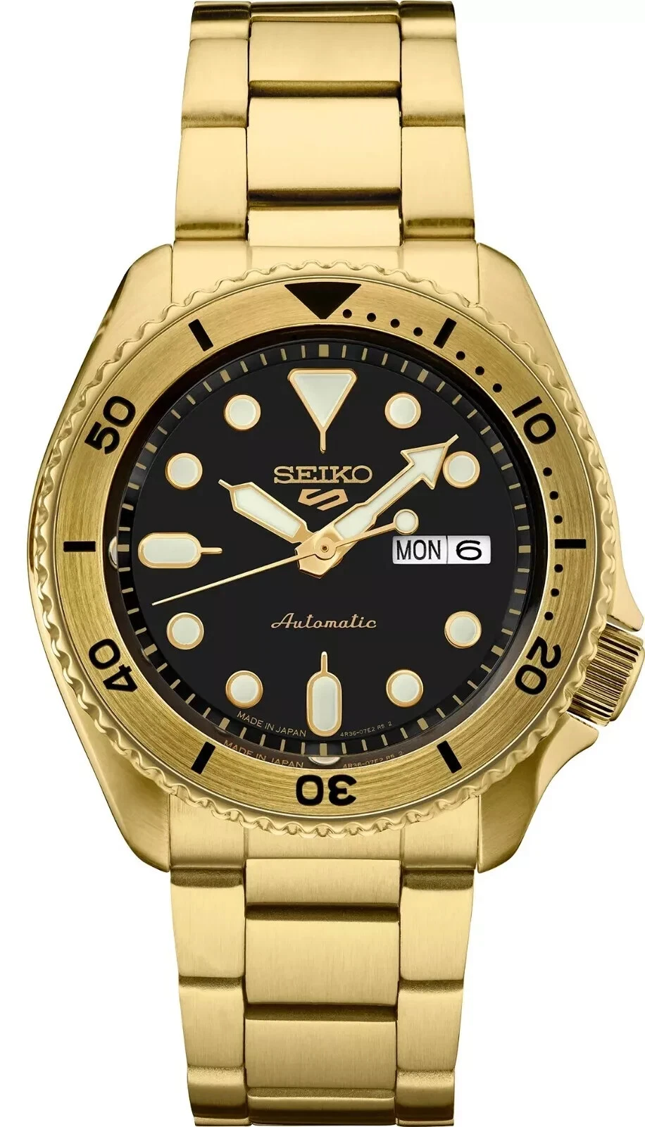 Seiko 5 Sports SRPK18 Automatic Men's Watch, Stainless Steel Case