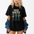 thumbnail image 1 of SEIS Siete 67 Meme Mexican Los Muertos Calaveras – T-Shirt, Hoodie & Sweatshirt – Cultural Celebration – Festive Occasions, 1 of 6