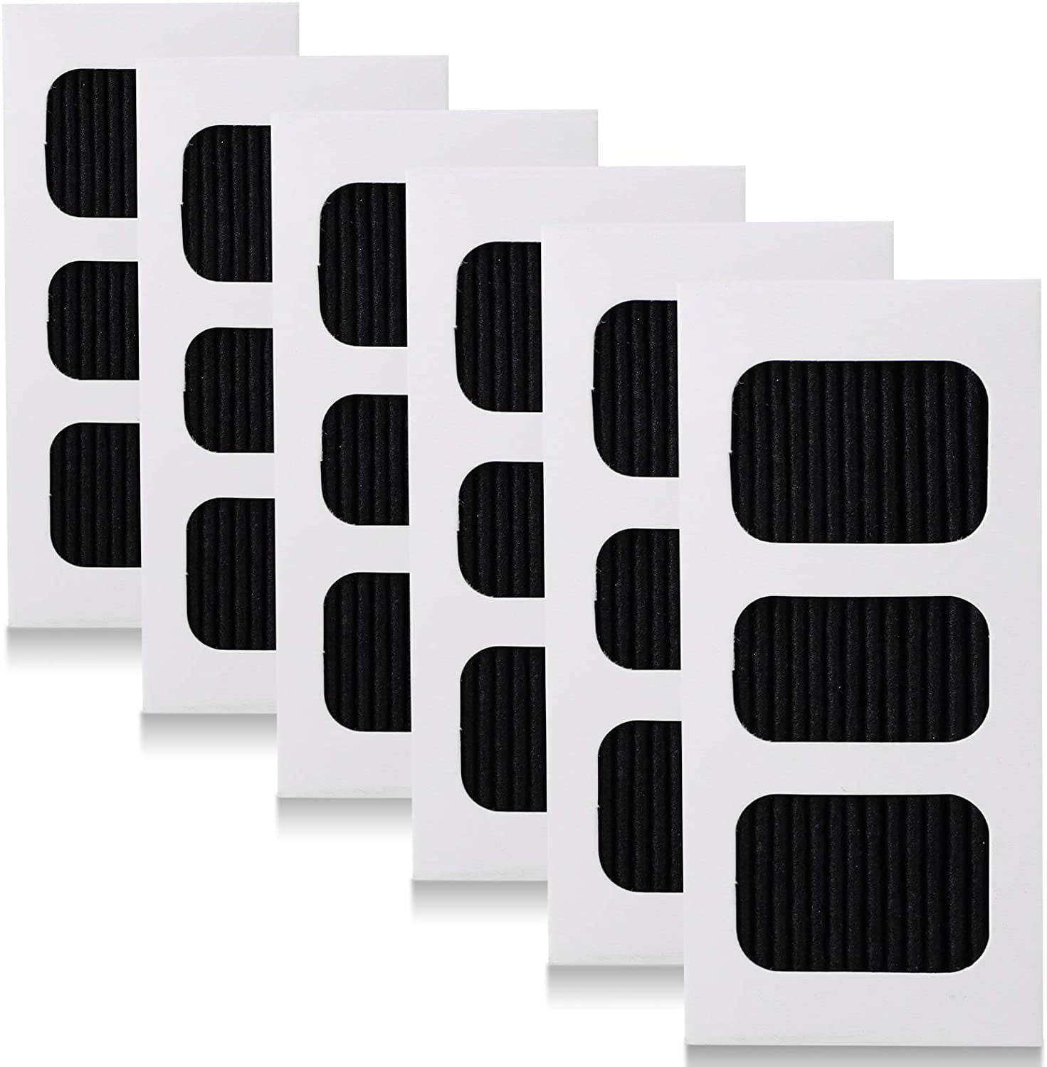 SEISSO 6 Packs Paultra2 Refrigerator Air Filter Replacement for