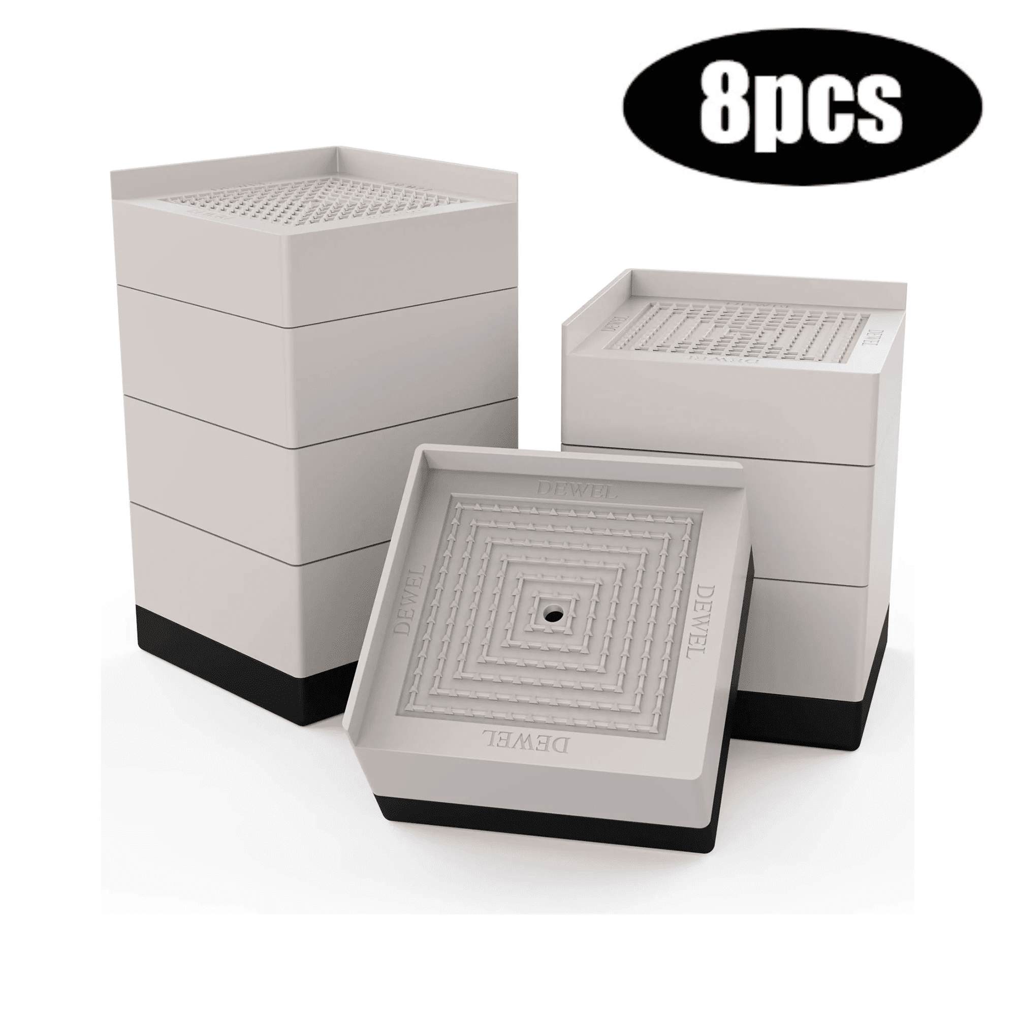 SEISSO Heavy Duty Furniture Lifts Bed Risers, Desk, Sofa, Chair