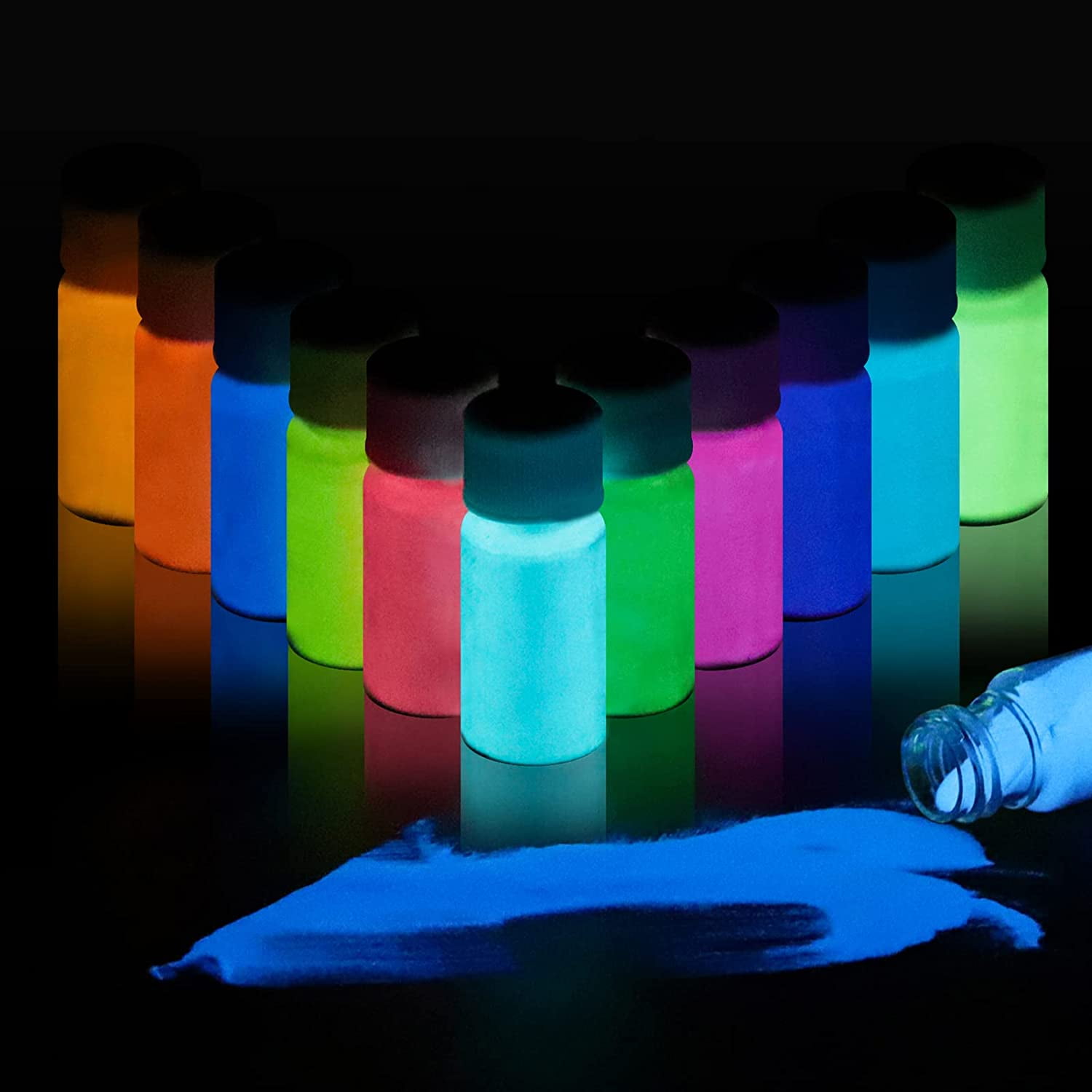 Glow Fluorescent Paint 20g Glow In The Dark Acrylic Luminous Fluorescent  Paint Bright Pigment Graffiti Party Diy Jp Glow In The Dark Pigment Powder  From Happylives, $1.03