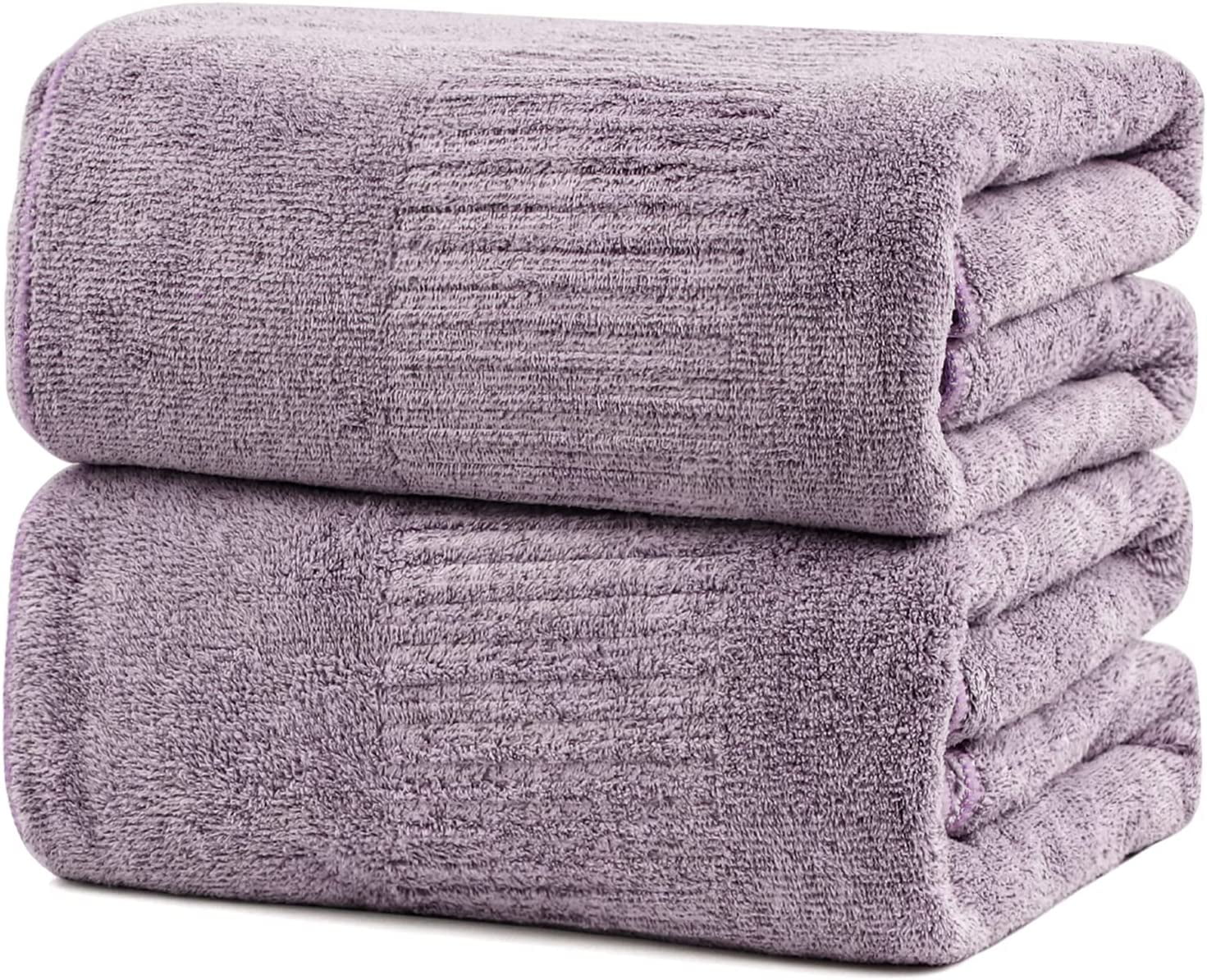 SEISSO Luxury Large Bath Towels 35 x 63 inch, Oversized Bath