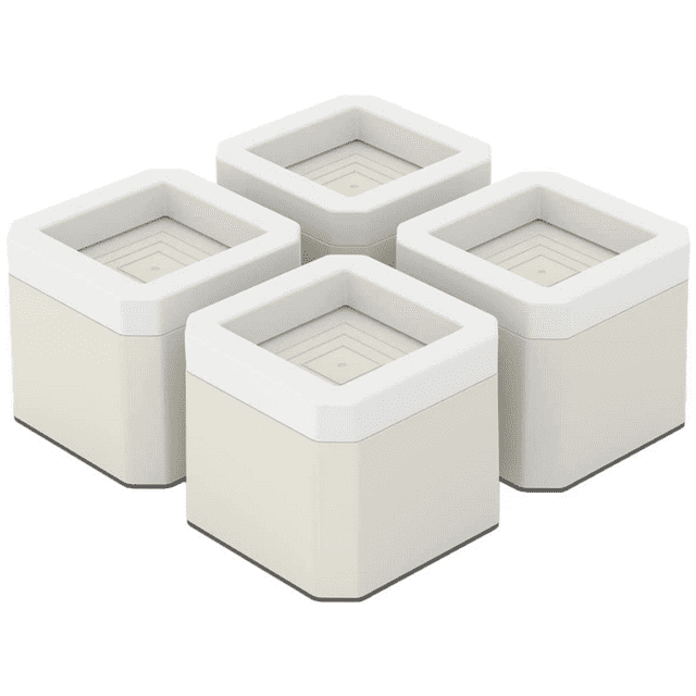 SEISSO Square Bed Risers,Heavy duty Furniture Lifts to Create Storage ...