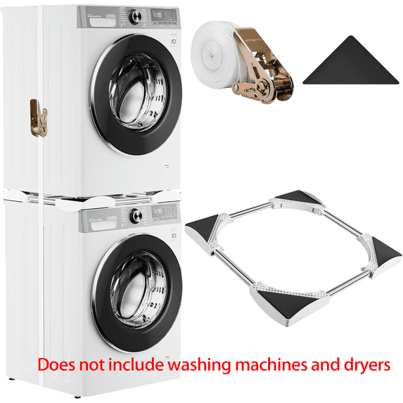 SEISSO Washer Dryer Stacking Kit, Universal 27 Inch Space Saver ...