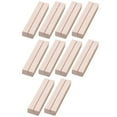 thumbnail image 1 of SEIWEI 10PCS Standing Card Table Wooden Holder Wooden Display Bases for Card Photo Sign Menu 4 Size Choice, 1 of 8
