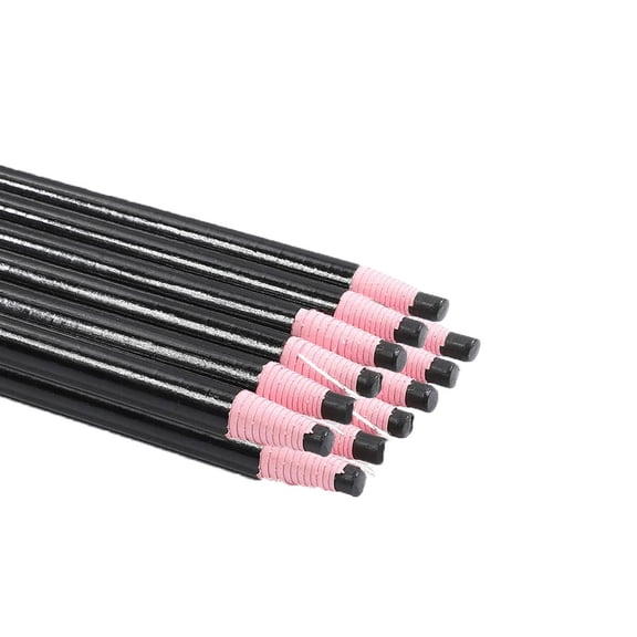 SEIWEI 12PCS Sewing Marker Crayons Leather Drawing Line Positioning Pens Colorful Drawing Crayon Marking Pens (Red)