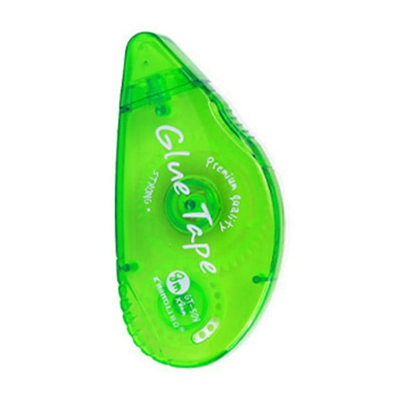 SEIWEI 1PCS Double Sided Scrapbook Adhesive Roller Tape Runner Wheel Tape for Scrapbook Paper Photo Book Crafts (Random Color)