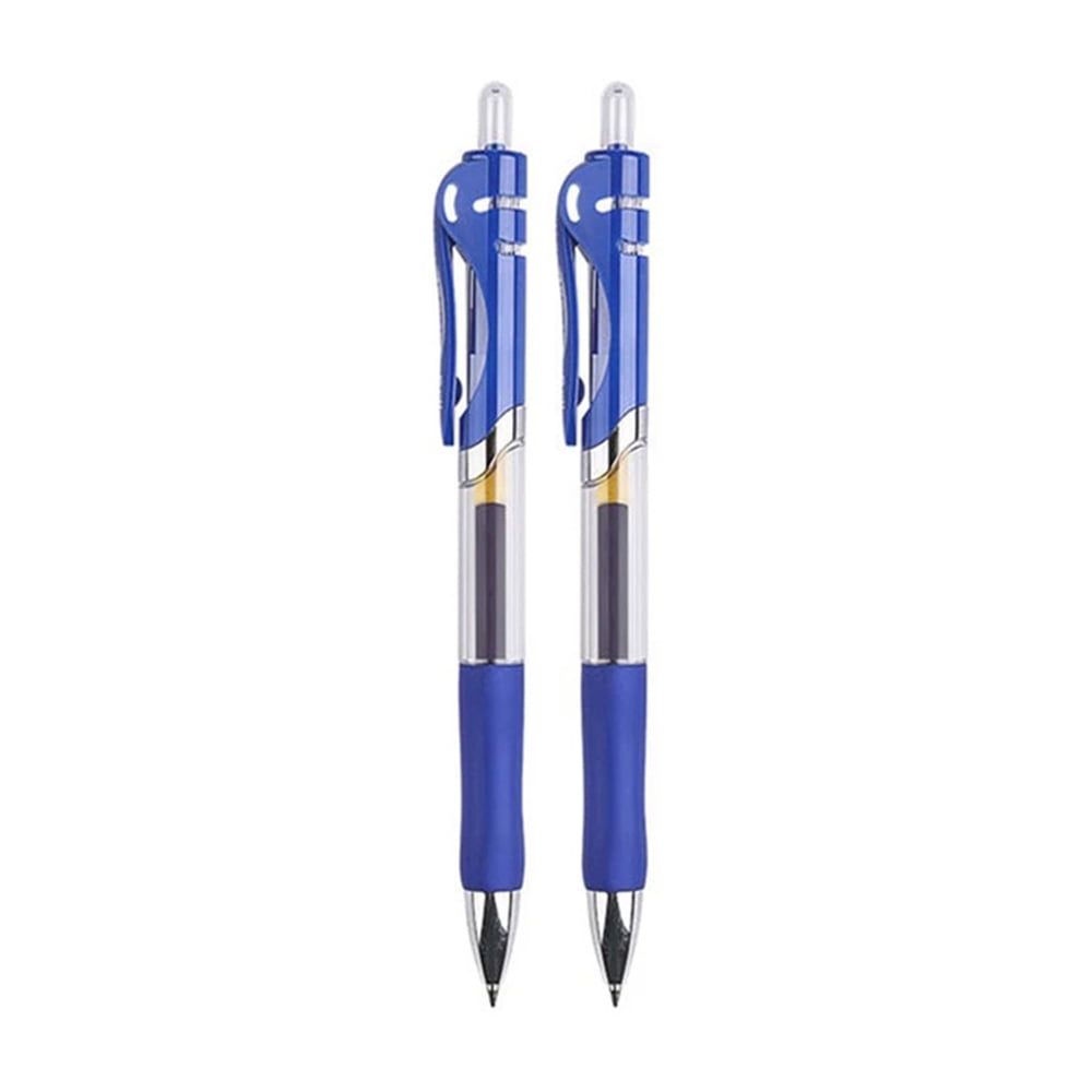 SEIWEI 2/5/10PCS K35 Press Gel Pen Retractable Gel Ink Pens 0.5mm Ballpoint Tip Office Signature Pens Black/Red/Blue