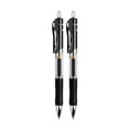 thumbnail image 1 of SEIWEI 2/5/10PCS K35 Press Gel Pen Retractable Gel Ink Pens 0.5mm Ballpoint Tip Office Signature Pens Black/Red/Blue, 1 of 8