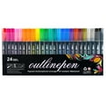 thumbnail image 1 of SEIWEI 24PCS Double Line Glitter Outline Pen Set Marker Pens Doodle Pen for Drawing Christmas Card Eriting DIY Art Crafts, 1 of 8