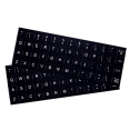 thumbnail image 1 of SEIWEI 2PCS English Keyboard Film Stickers Frosted Keyboard Membrane for Individual Keys Computer Keyboard Protector, 1 of 7