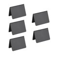 thumbnail image 1 of SEIWEI 5pcs Dining Table Mini Chalkboard Double-Sided Small Blackboard Erasable Record Board Price Tags (Black-Mate), 1 of 8