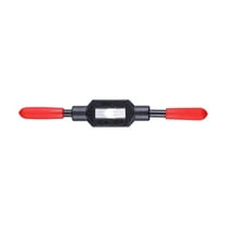 SEIWEI Adjustable Tap Wrench High Speed Steel Hand Tool Tap and Die Wrench Thread Tap Wrench Tool M1-8 (1/16"-1/4") Red