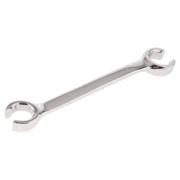 SEIWEI Double Open End Wrench Brake Pipe Spanner with Size Stamped for DIY Hand-Making Automotive Repairs Household Tool Silver (8x10mm)
