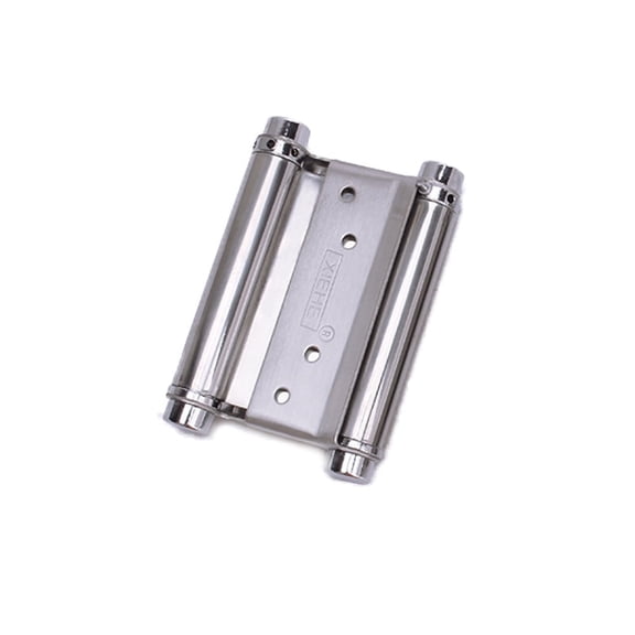 Quroko Stainless Steel Double Action Spring Hinge, Adjustable Bearing for Swing Doors, Bar Gate & Home (3 inch, 1pcs)