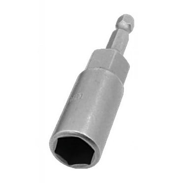 SEIWEI Hex Nut Driver Bit Chrome Vanadium Steel Hexagonal Socket Wrench Quick Change and Release Hand Tool for Home (6mm)