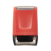 SEIWEI Identity Defender Roller Stamp Plastic Shell Privacy Information Anti-Theft Cover Applicator Red
