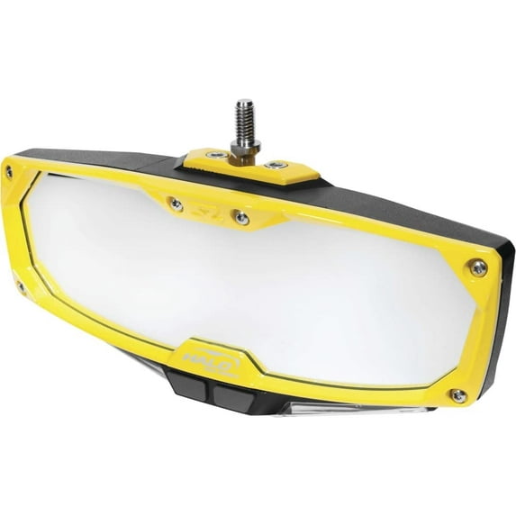 Seizmik Halo-RA Series Cast Aluminum Trim Kit Rearview - Yellow 56-18103
