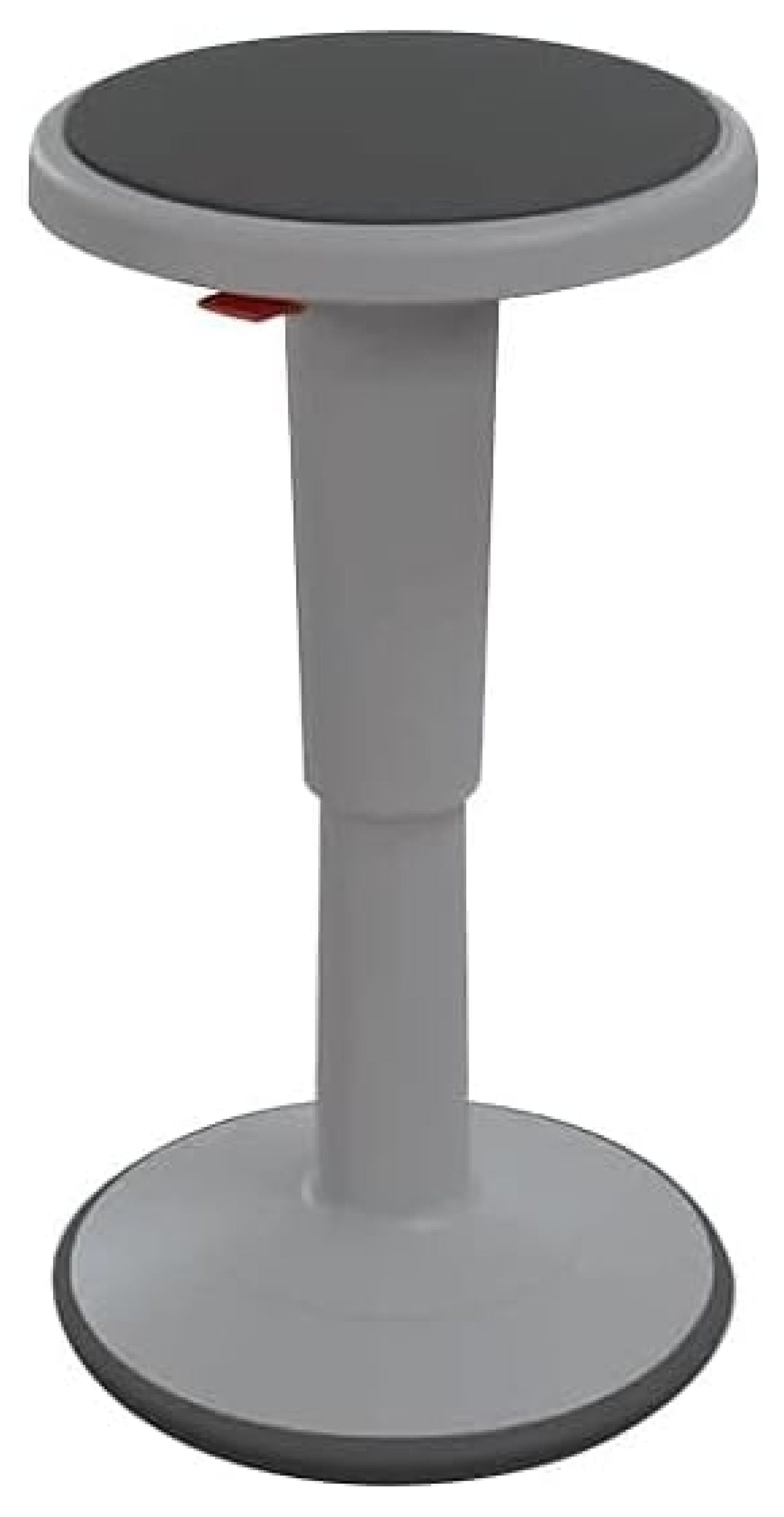 Adelmina Gray Plastic Adjustable Wobble Active Stool