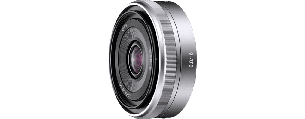 未使用 SONY E 16mm F2.8 SEL16F28 SEL16F28 E 16mm F2.8 E-mount Prime Lens - Walmart.com