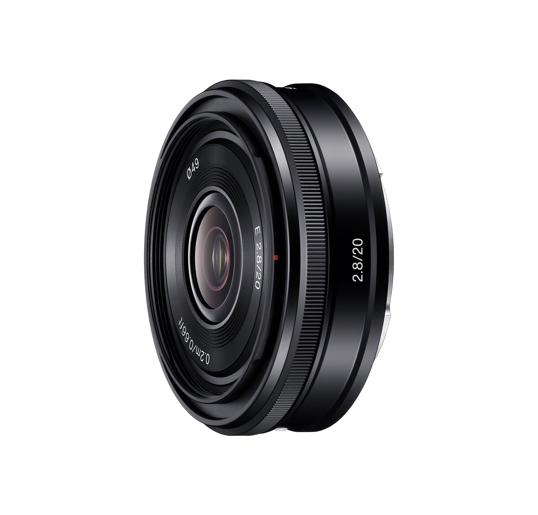 SEL20F28 E 20mm F2.8 E-mount Prime Lens - Walmart.com