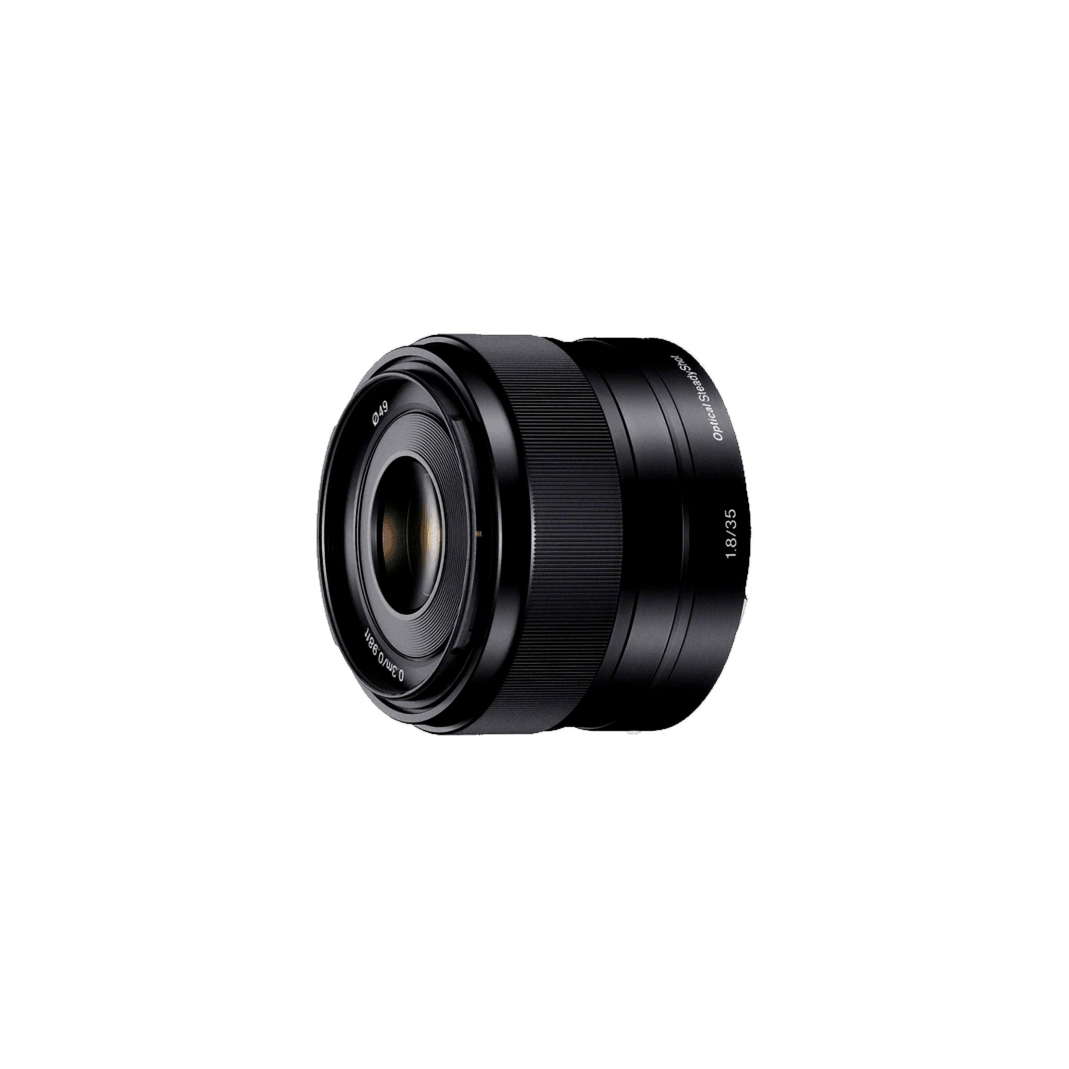 SEL35F18 E 35mm F1.8 OSS E-mount Prime Lens - Walmart.com