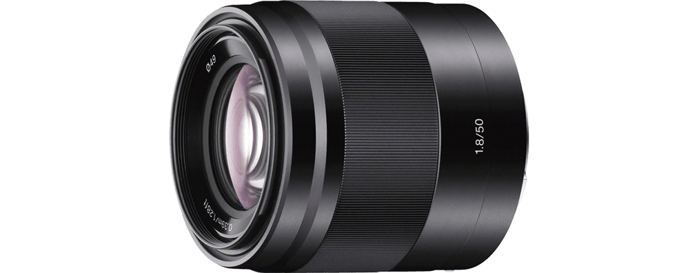 SEL50F18/B E 50mm F1.8 OSS E-mount Prime Lens - Walmart.com