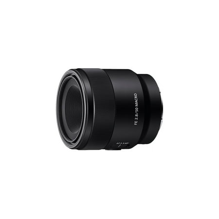Sony - FE 50mm f/2.8 Macro Lens for E-mount Cameras - Black