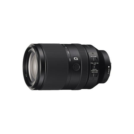 Sony - FE 70-300mm f/4.5-5.6 G OSS Telephoto Lens for Alpha E-mount Cameras - Black