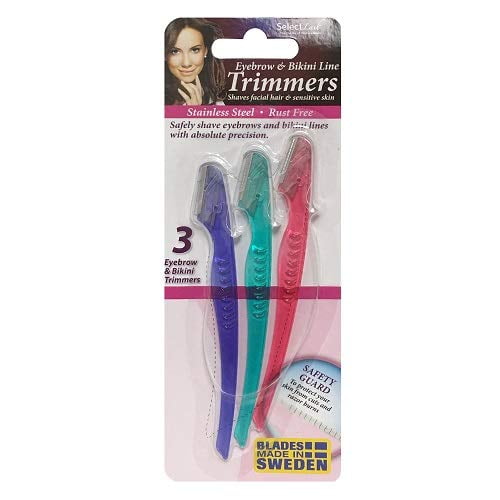 SELECT LASH Eye Brow Razor Face Hair Shaper Bikini Line Trimmer Shaver Blade