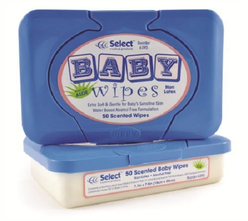 SELECT Scented Baby WipesBox of 50