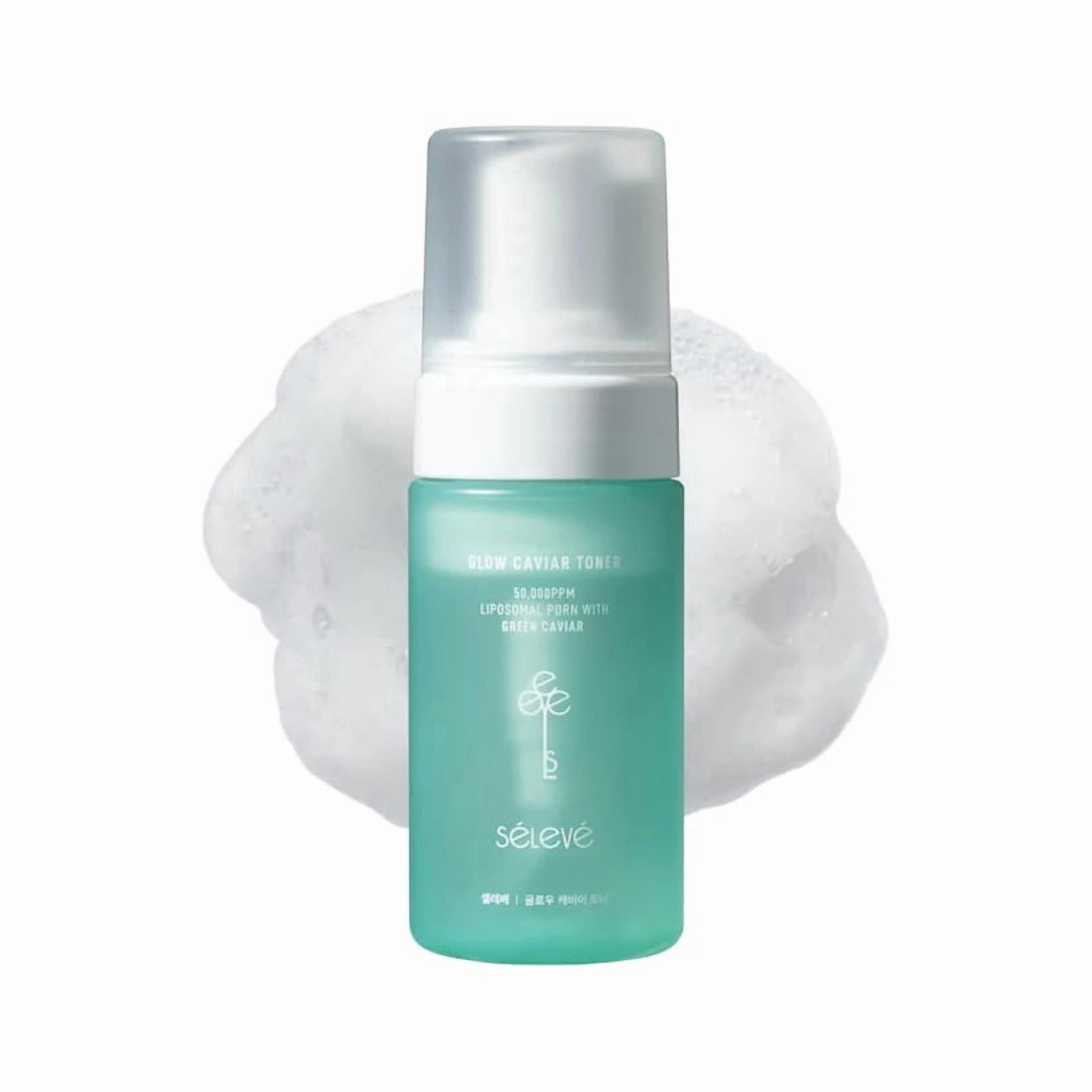 SELEVE Glow Caviar Bubble Toner 3.38 fl oz (100 mL) Hydrating Face Toner Foam