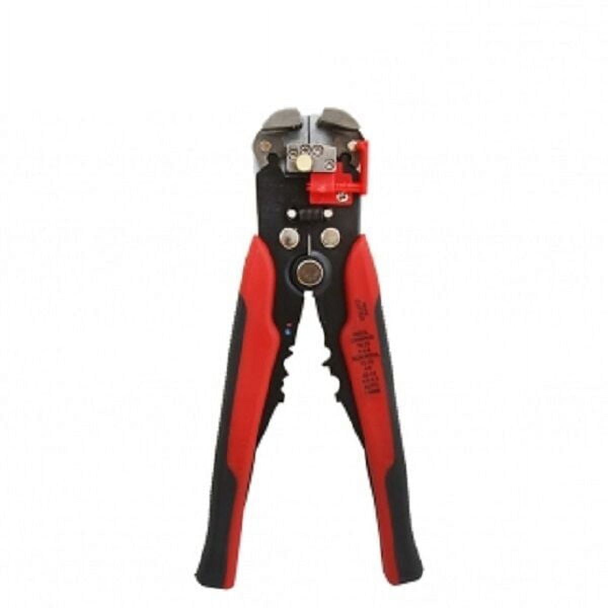 DIFFLIFE Self-Adjusting Wire Stripper & Crimper Tool - 3-in-1, Strips 10-24 AWG, Cuts & Crimps Terminals